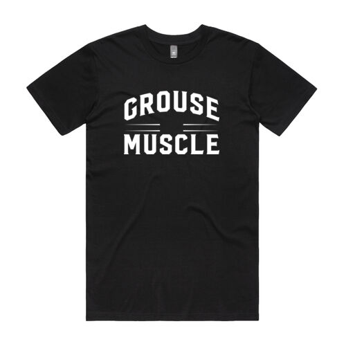 Grouse Muscle Black Tee v1 Thumbnail
