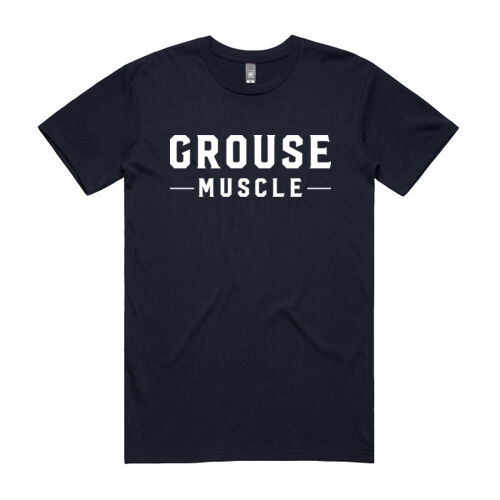 Grouse Muscle Navy Tee v3 Thumbnail