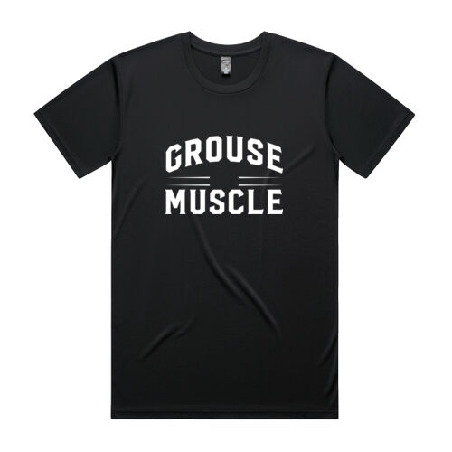 Grouse Muscle Active Black Tee v1 Thumbnail
