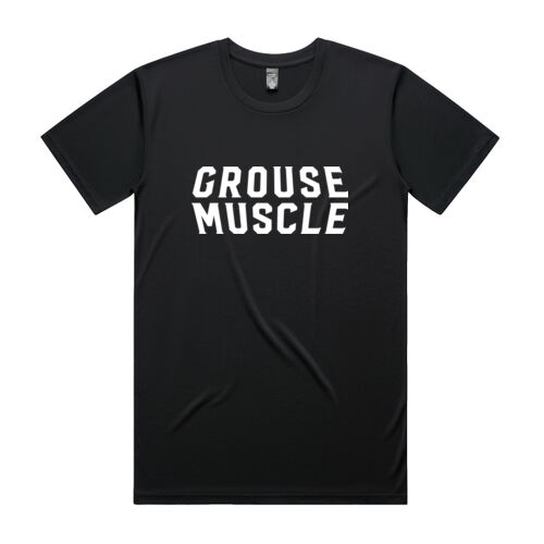 Grouse Muscle Active Black Tee v4 Thumbnail