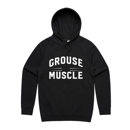 Grouse Muscle Black Hoodie v1 Thumbnail
