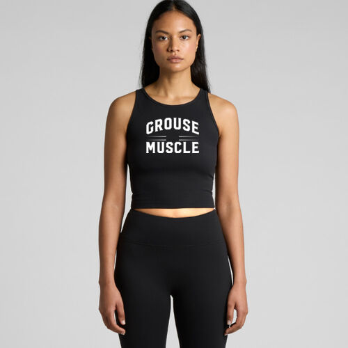 Grouse Muscle Crop Tank v1 Thumbnail