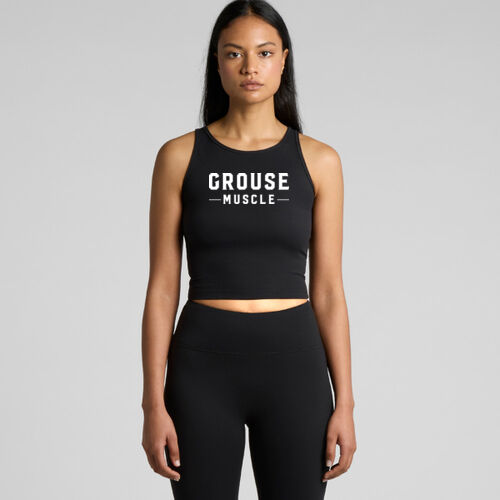 Grouse Muscle Crop Tank v3 Thumbnail