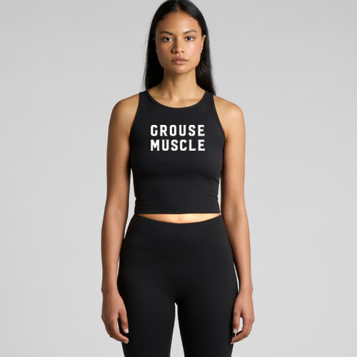 Grouse Muscle Crop Tank v5 Thumbnail